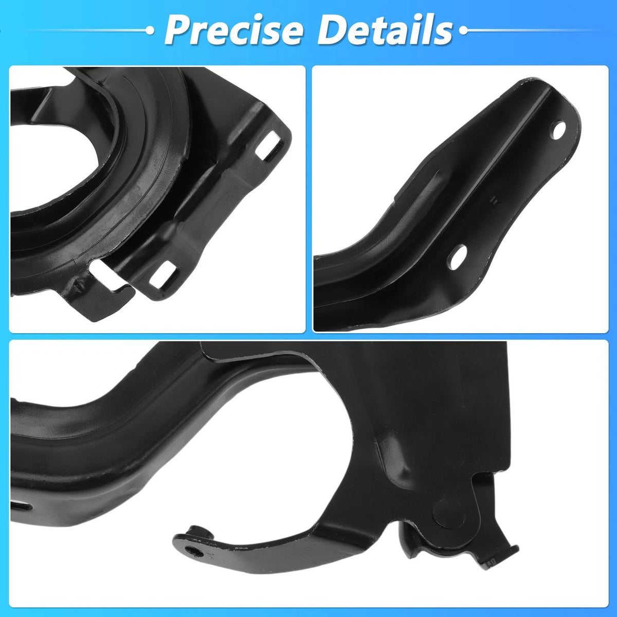 Hood Hinge for Nissan Rogue 2014-2020 ( No.654004BA0A, 654014BA0A)