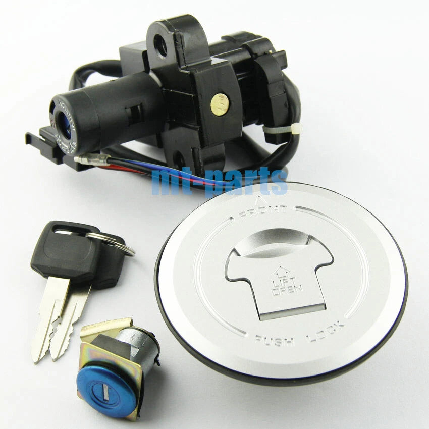 Ignition Key Switch Fuel Cap Lock Set for Honda CB600F Hornet (2000-2002)
