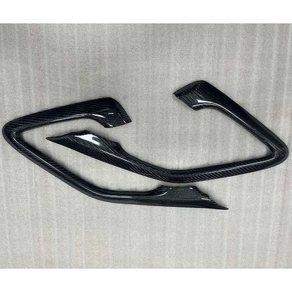 100% Carbon Fiber Interior Door Handle Frame Cover For Nissan GTR R35 2008-2016