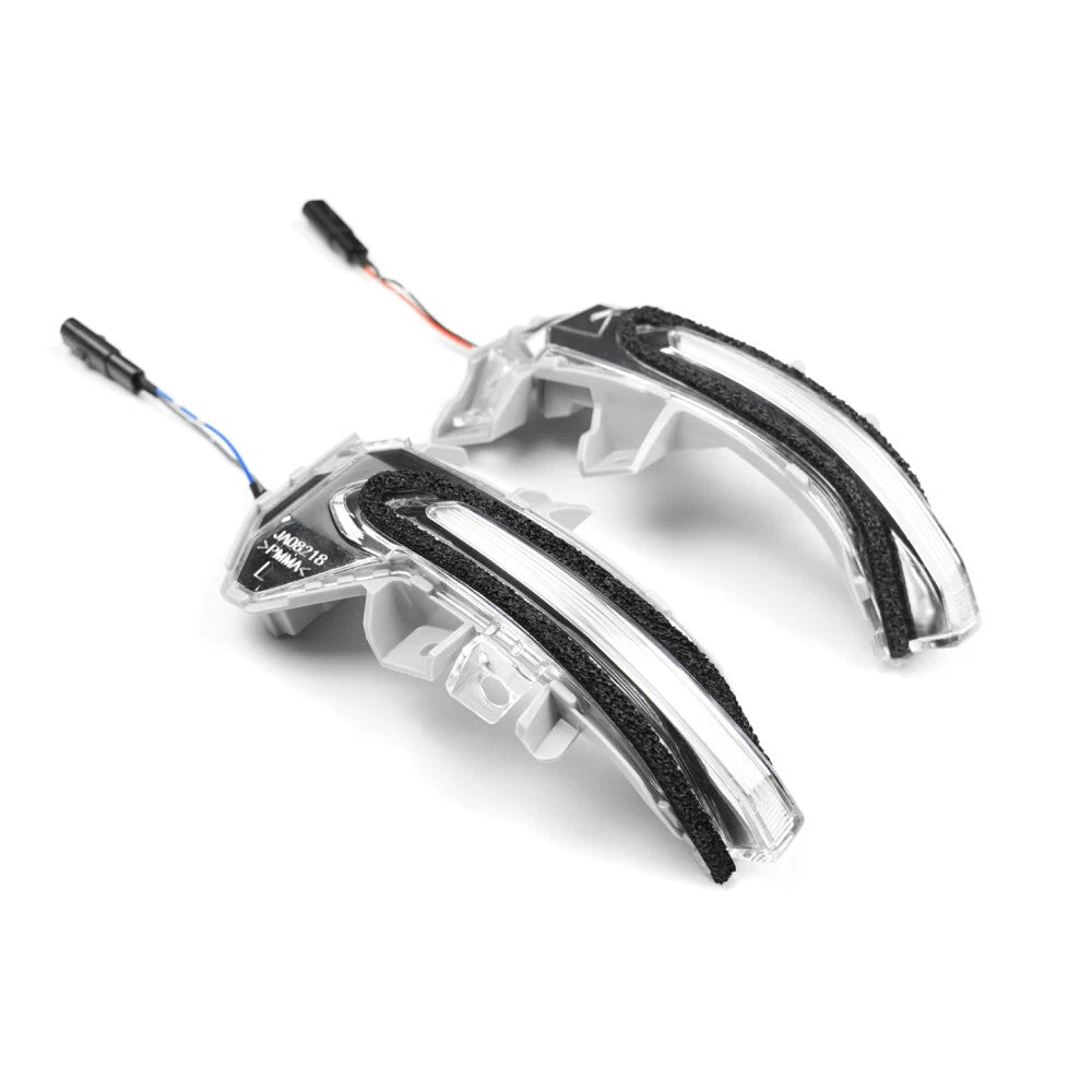 Clear LED Side Wing Mirror Turn Signal Lights for Toyota Land Cruiser J300