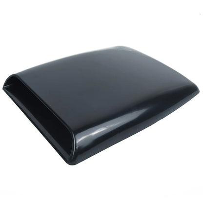 Glossy Black Air Flow Intake Vent Cover for Car Bonnet Hood Scoop (N/A)