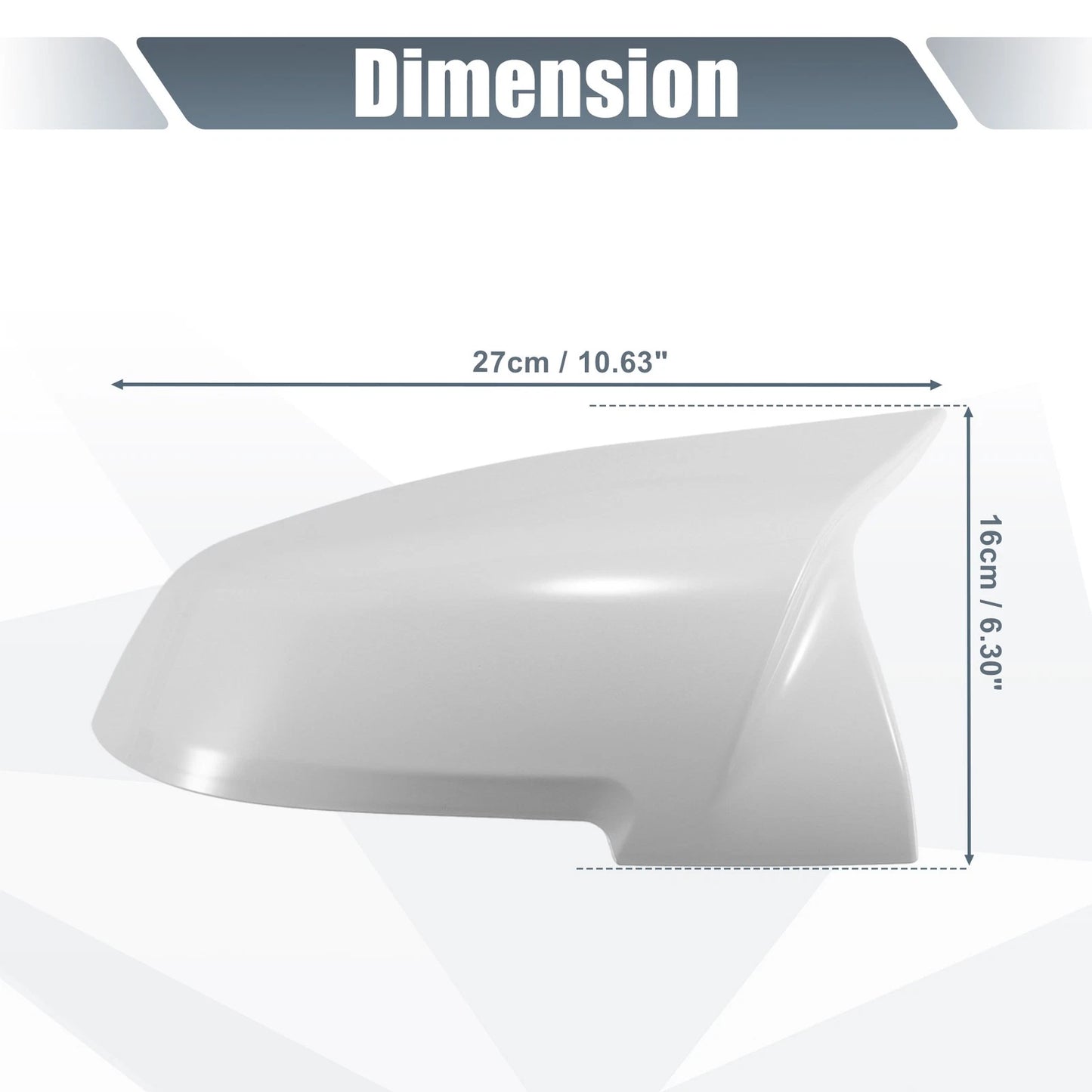 Rearview Mirror Cover Cap for BMW X1 328i 125i 330i 320i 220i (2011-2019)