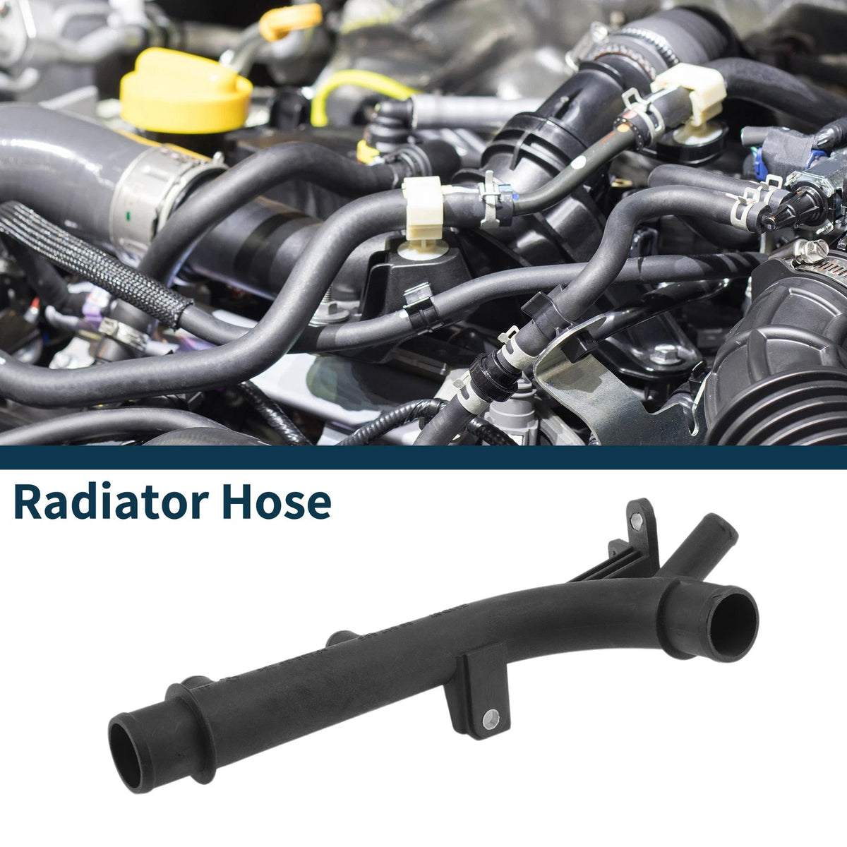 Radiator Hose Heater Hose Radiator Outlet Hose Pipe Metal Downpipe