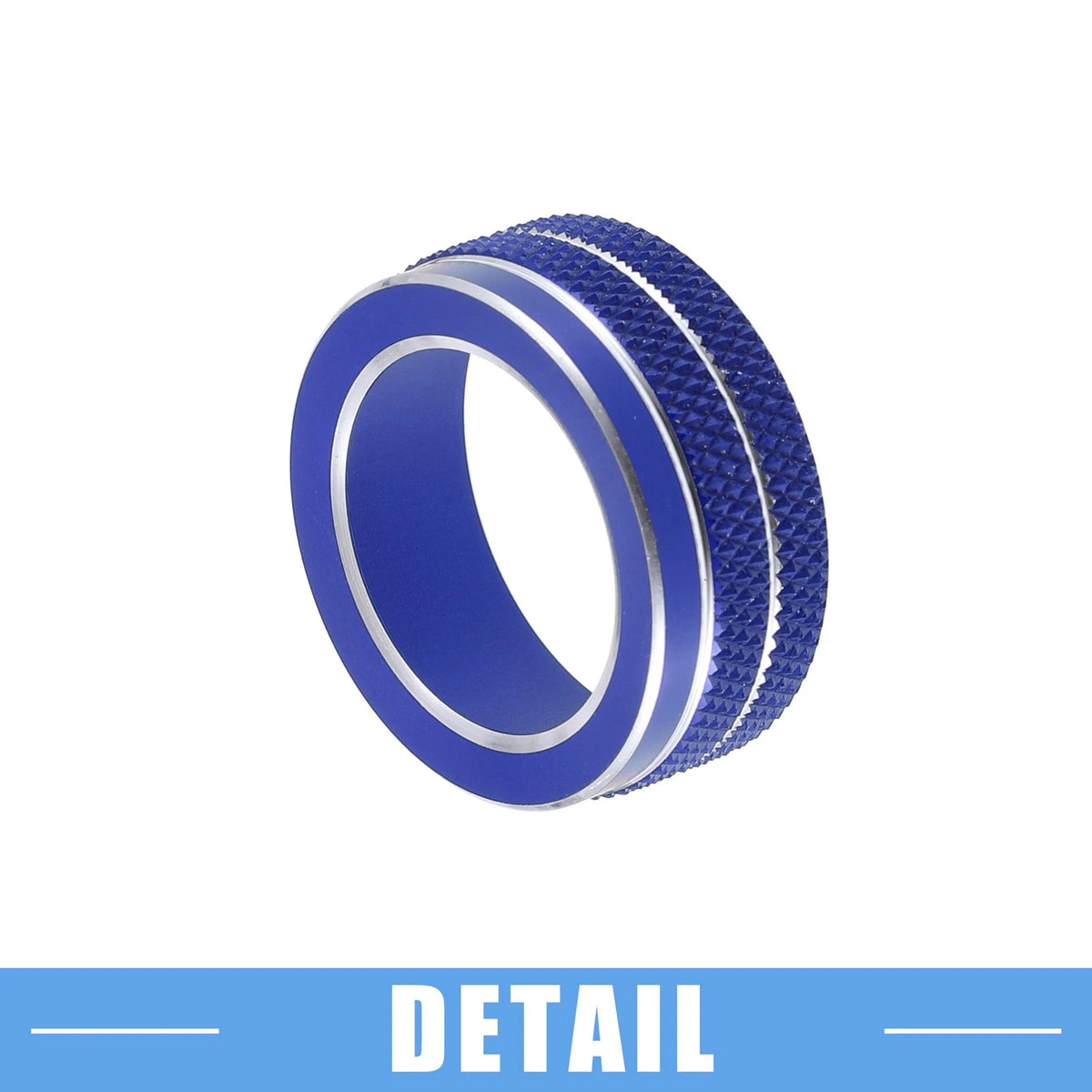 AC Control Switch Knob Cover Trim for Toyota Corolla 2020-2022 Blue (2 x)