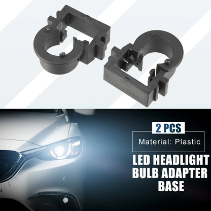 H1 LED Headlight Bulb Holder Adapter Socket for Ford Focus Fiesta (2012-2018)