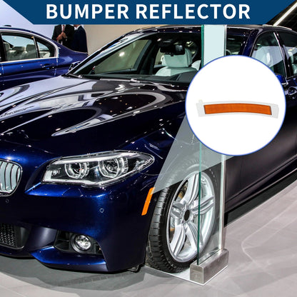 Bumper Reflector 1 Pcs Front Left for BMW 550i GT (2010-2015)