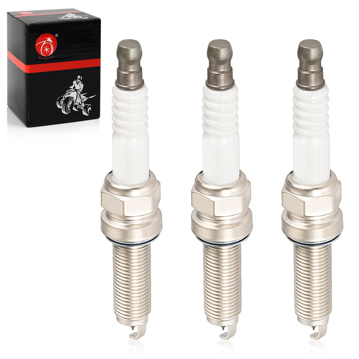 Spark Plug (3 Pack) for Can-Am Maverick X3 Turbo Max R RR (2017–2024)