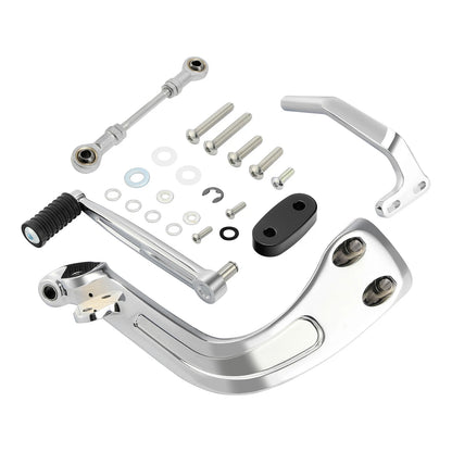 Chrome Mid Control Shift Side Set for Harley Sport Glide, Fat Bob, FXDR (18-25)