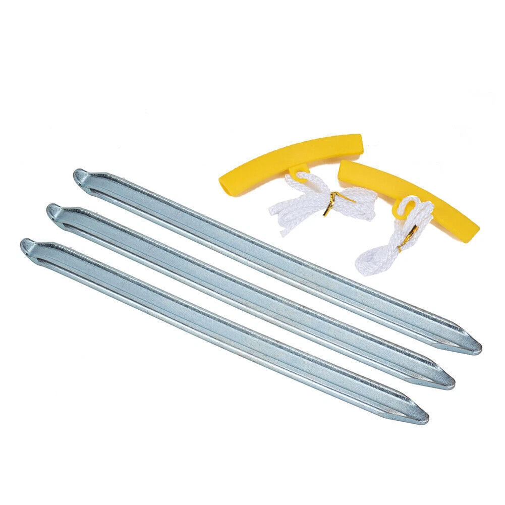 3 x 12 Inch Steel Tire Lever Pry Bars for Car Motorcycle Trucks