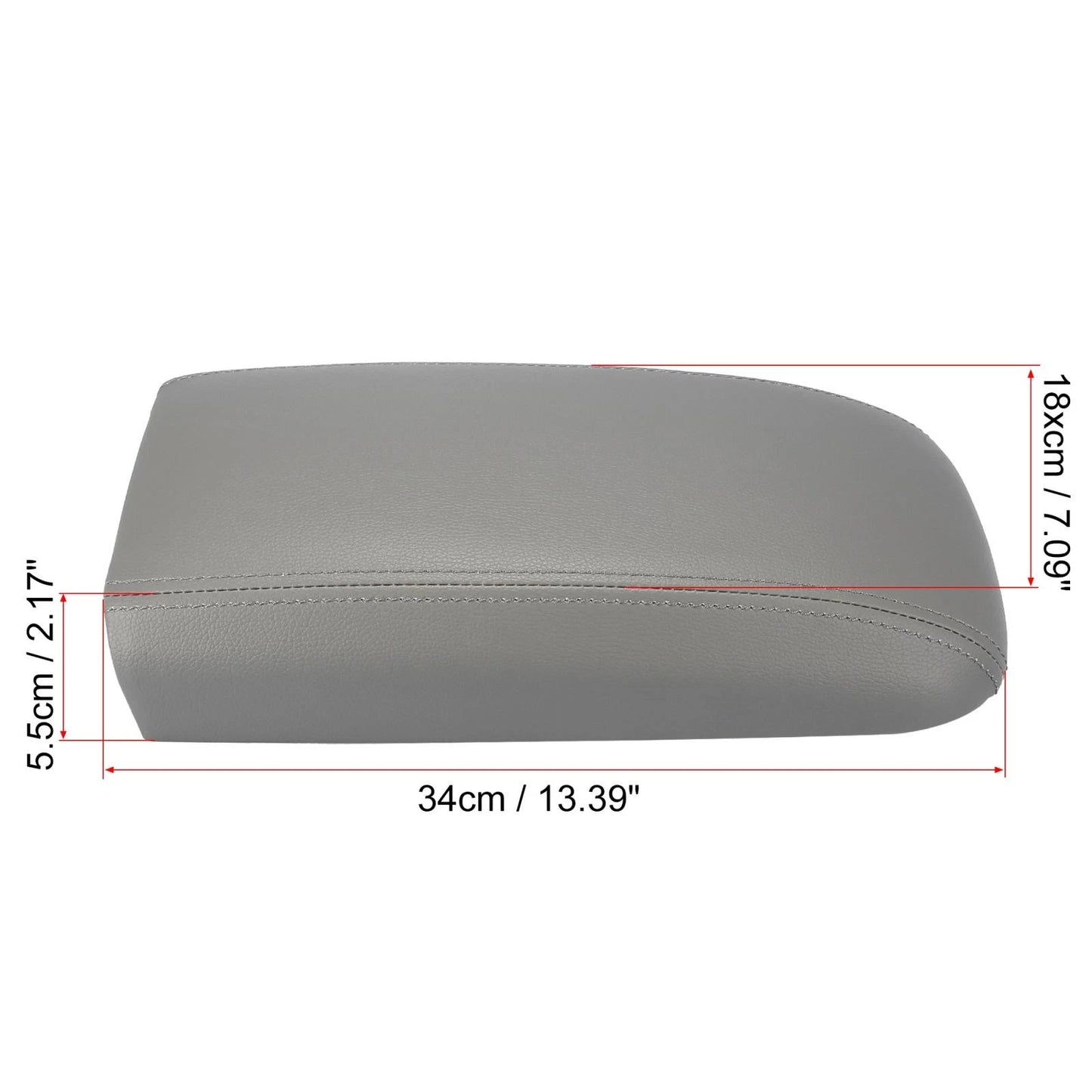 Bench Console Armrest Pad Cover Gray for Chevrolet Trailblazer