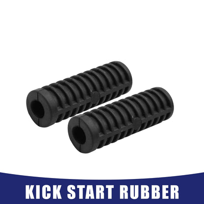 2 x Gear Shift Shifter Kick Start Lever Pedal Rubber Boot for Black Motorcycle