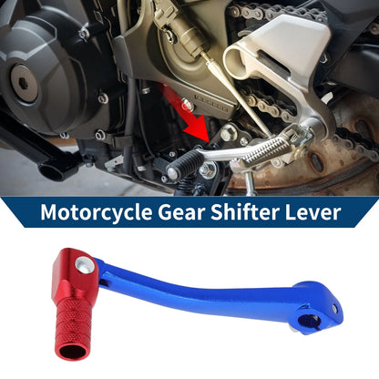 Folding Motorcycle Gear Shifter Lever Blue for Bosuer 125