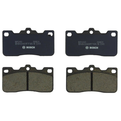 Rear Disc Brake Pad Set for Toyota Carina Celica AA63 1983 1984 1985 BOSCH BP243