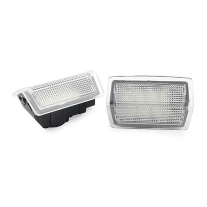 2 x White Courtesy Side Door Lights for Mercedes Benz B C E ML Class