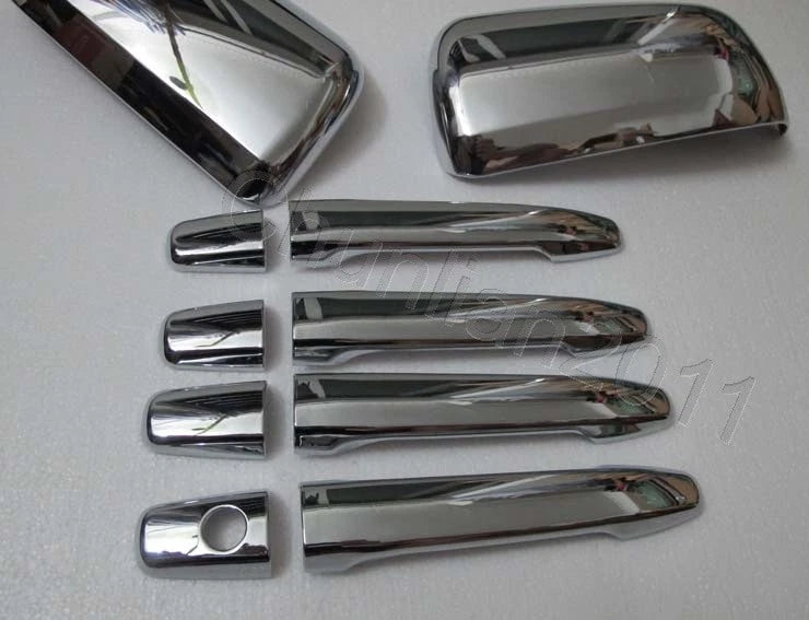Side Mirror Door Handle Cover Trim for Mitsubishi Lancer EX (2008-2016)