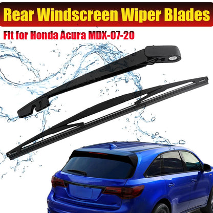 Rear Wiper Arm & Blade for Acura MDX (2007-2020) Black Windshield Wiper