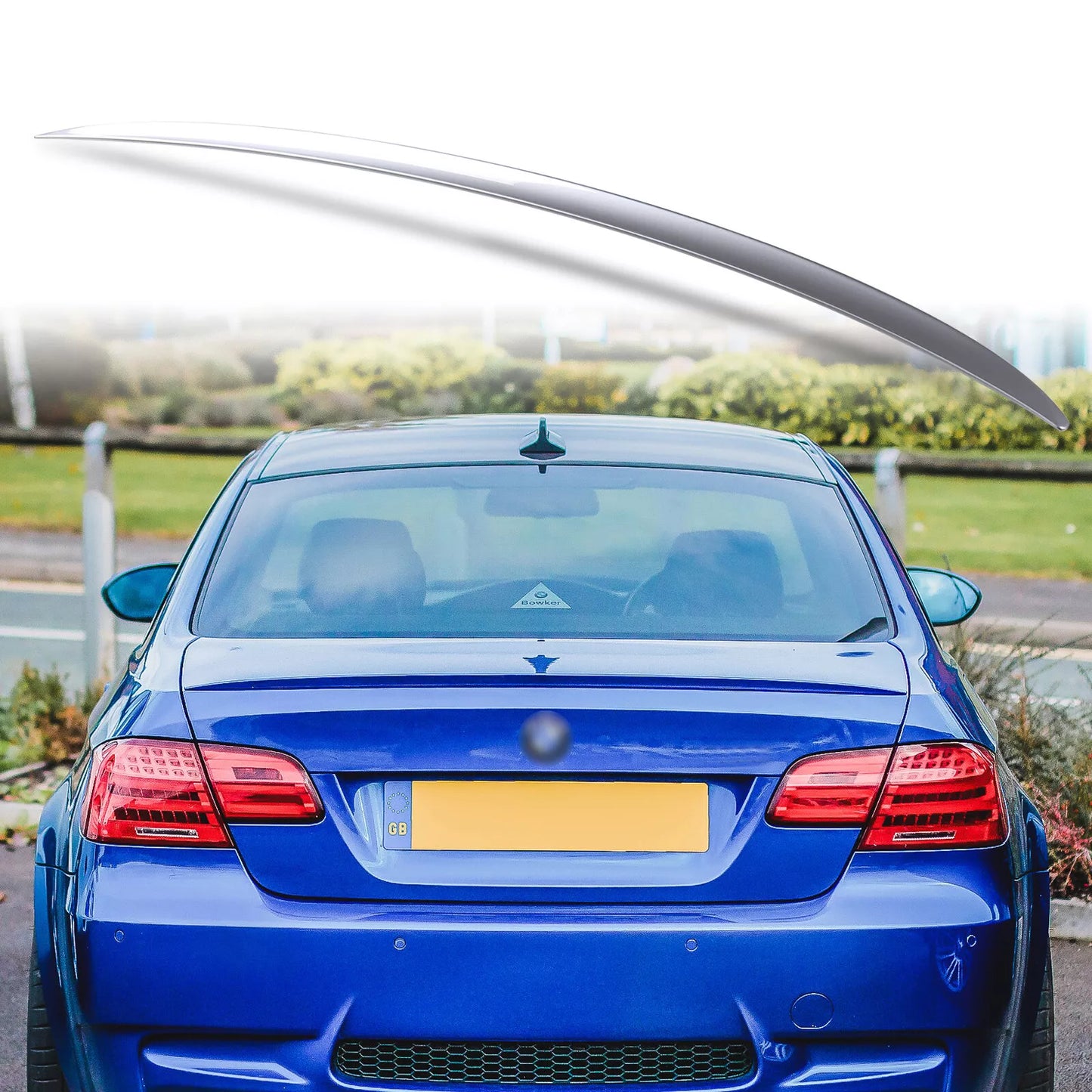 Rear Lip Spoiler for BMW E92 Coupe M3 Style Space Grey (2007-2013)
