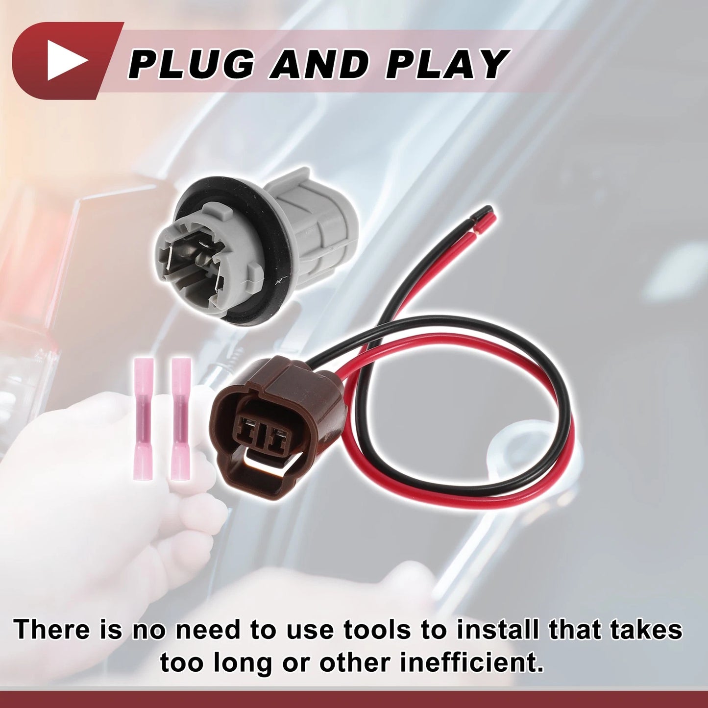 Width Indicator Lights Socket Wiring for Toyota RAV4 (2013-2018)