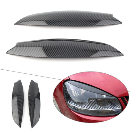 Carbon Fiber Headlight Eyelid Cover for VW Golf 5 R32 MK5 (2005-2007)