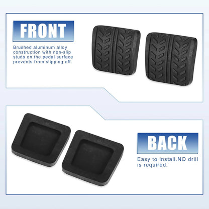 Clutch Brake Pedal Pad for Ford Mustang (1994-2004) - 1 Pair