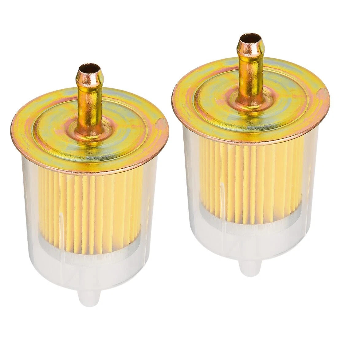 2 x 5/16" 8mm Fuel Filter for Car & Motorcycle (Compatible with Various Models)