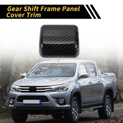 Carbon Fiber Pattern Gear Shift Knob Head Cover Trim for Toyota Tundra (2022–2024)