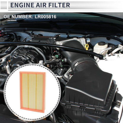Engine Air Filter No.LR005816 for Land Rover LR2 3.2L (2008-2012)