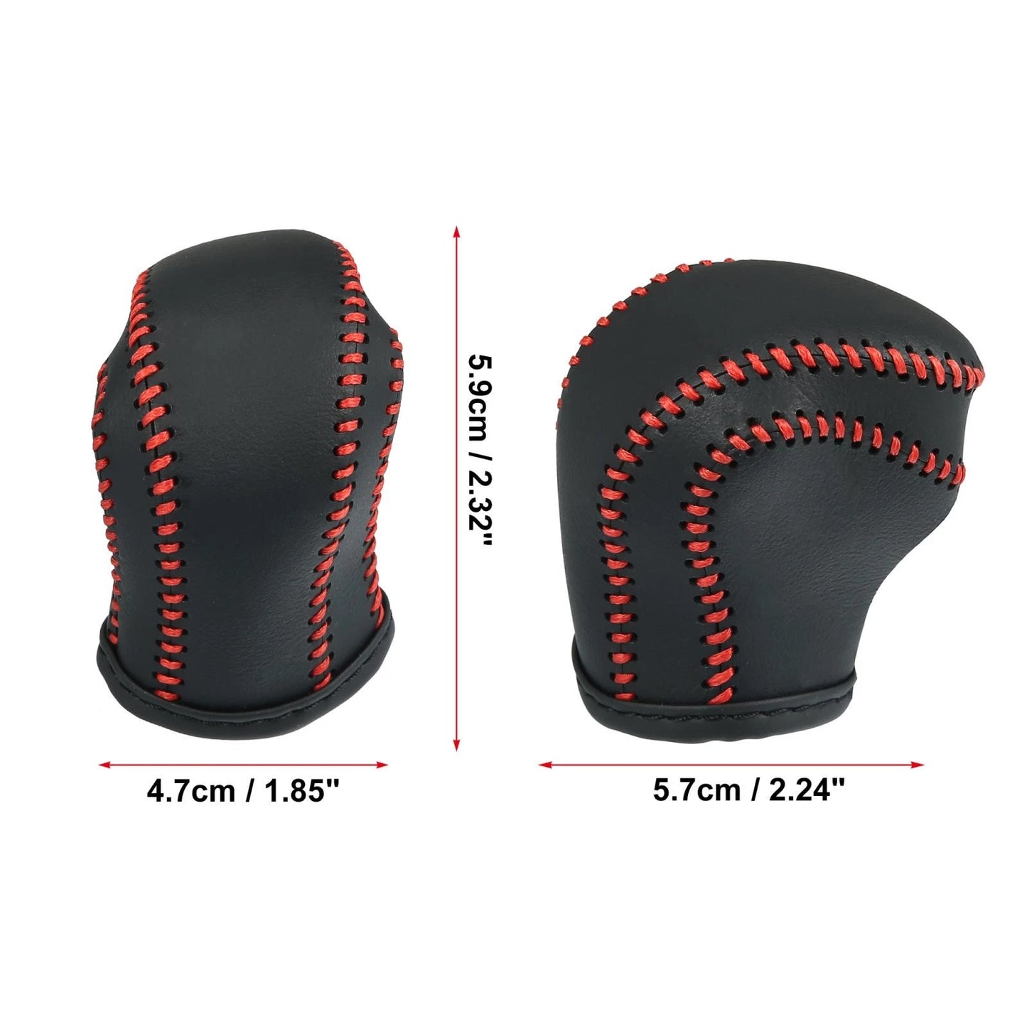 Red Thread Gear Shift Knob Cover for Toyota C-HR (2017-2021)