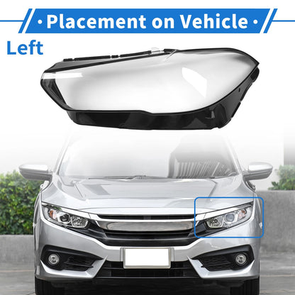 Car Front Left Headlight Lens Cover for BMW X5 G05 X6 (2019-2021)