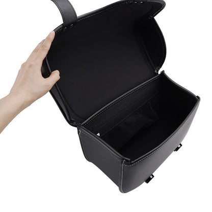 28L Universal Black Side Bag for Motorcycles