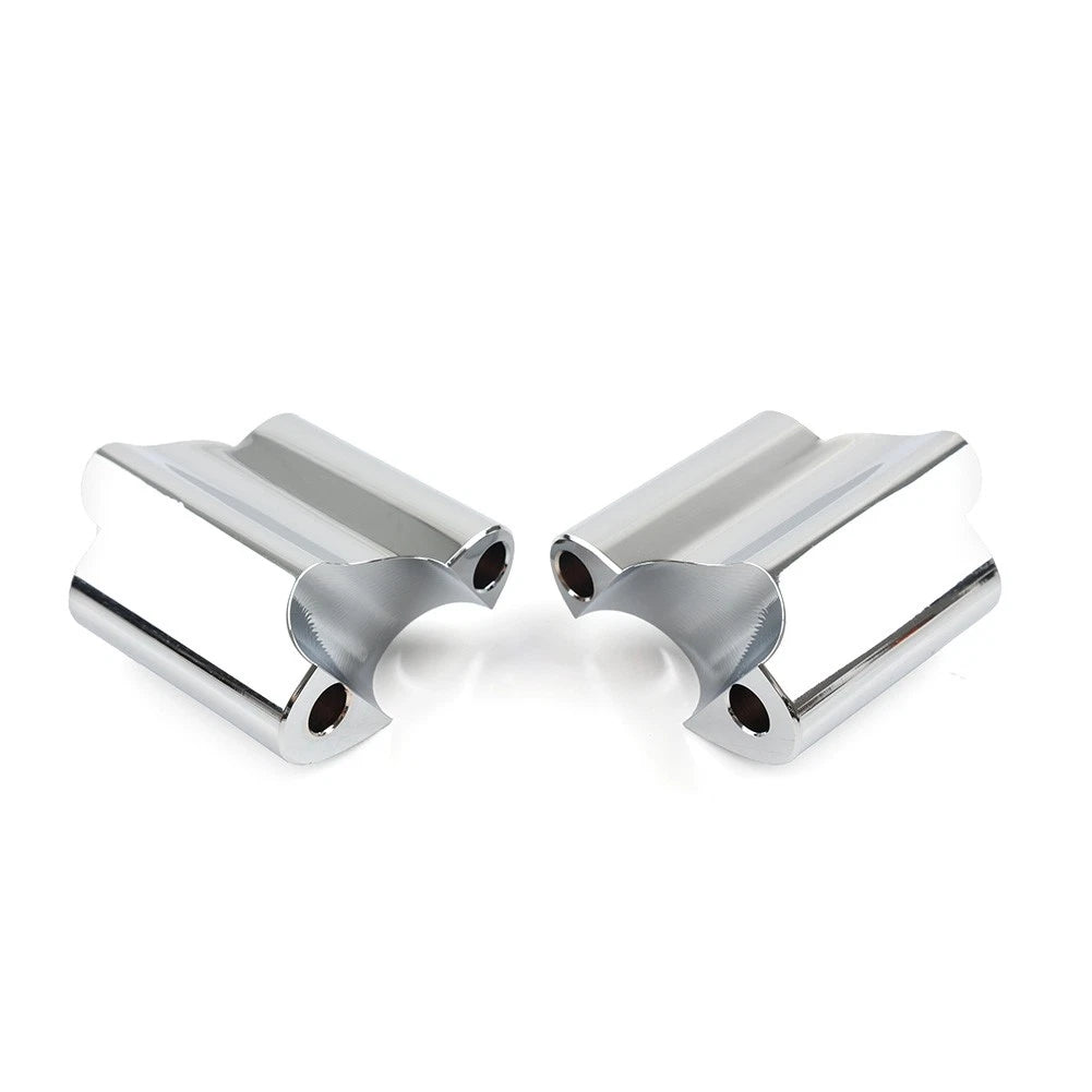 2" Handlebar Risers Mount Extension Chrome for Harley Sportster 48 XL1200X (2010-2023)