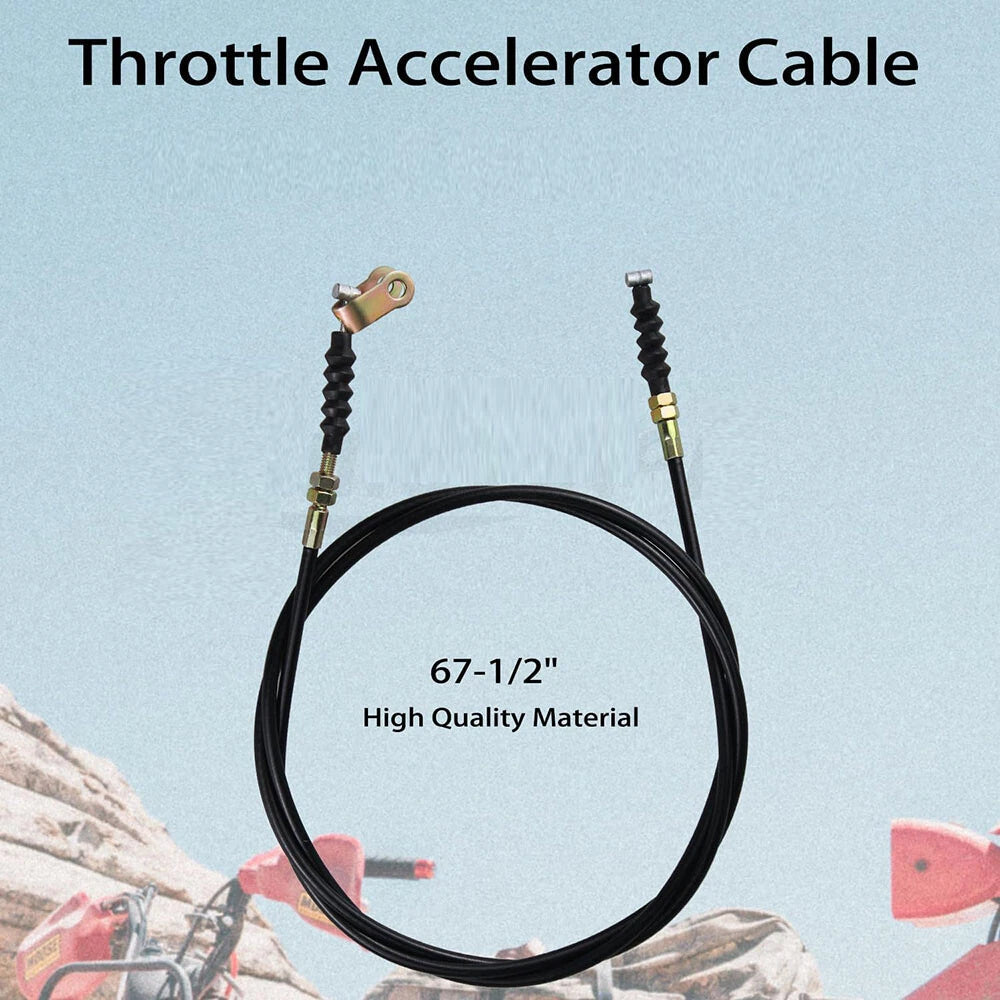 67.5" Accelerator Throttle Cable for Yamaha G14 G16 G22 Golf Cart (1995-2007)