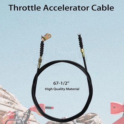 67.5" Accelerator Throttle Cable for Yamaha G14 G16 G22 Golf Cart (1995-2007)