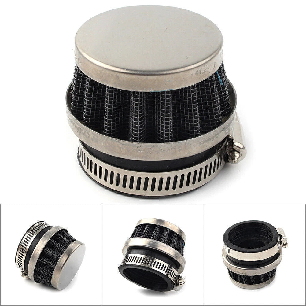 46mm Air Filter Pod Intake Cleaner for Honda Kawasaki KZ250 Yamaha Suzuki