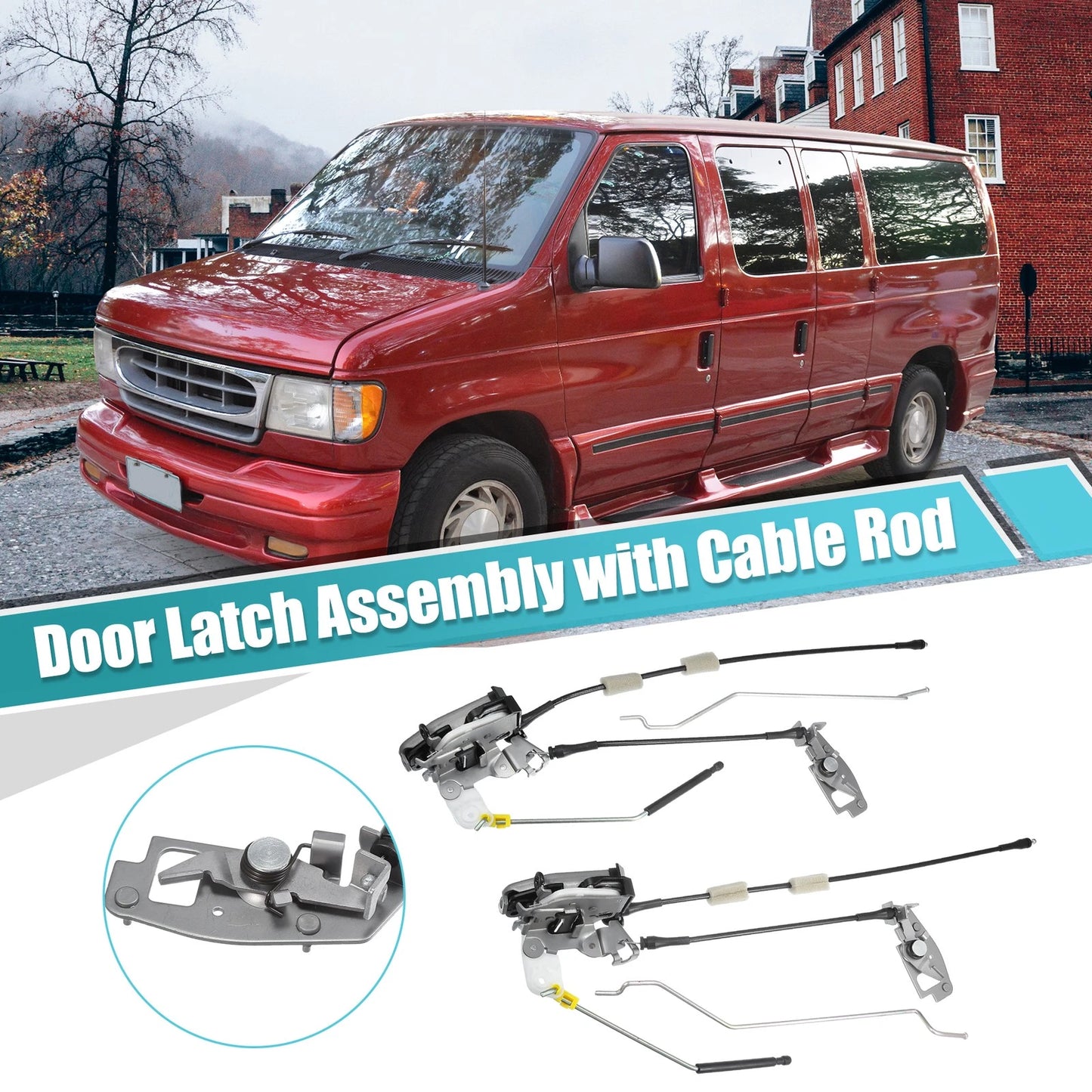 Rear Cargo Door Latch Assembly for Ford E150 (2004-2014)