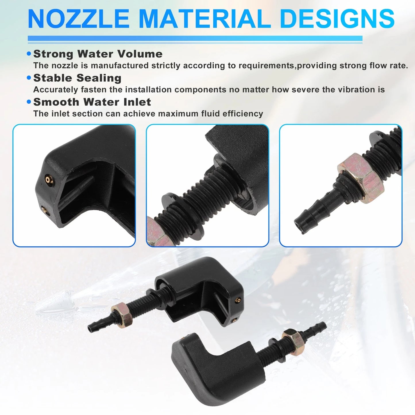 Windshield Washer Nozzle  for Land Rover Defender (2007-2016)