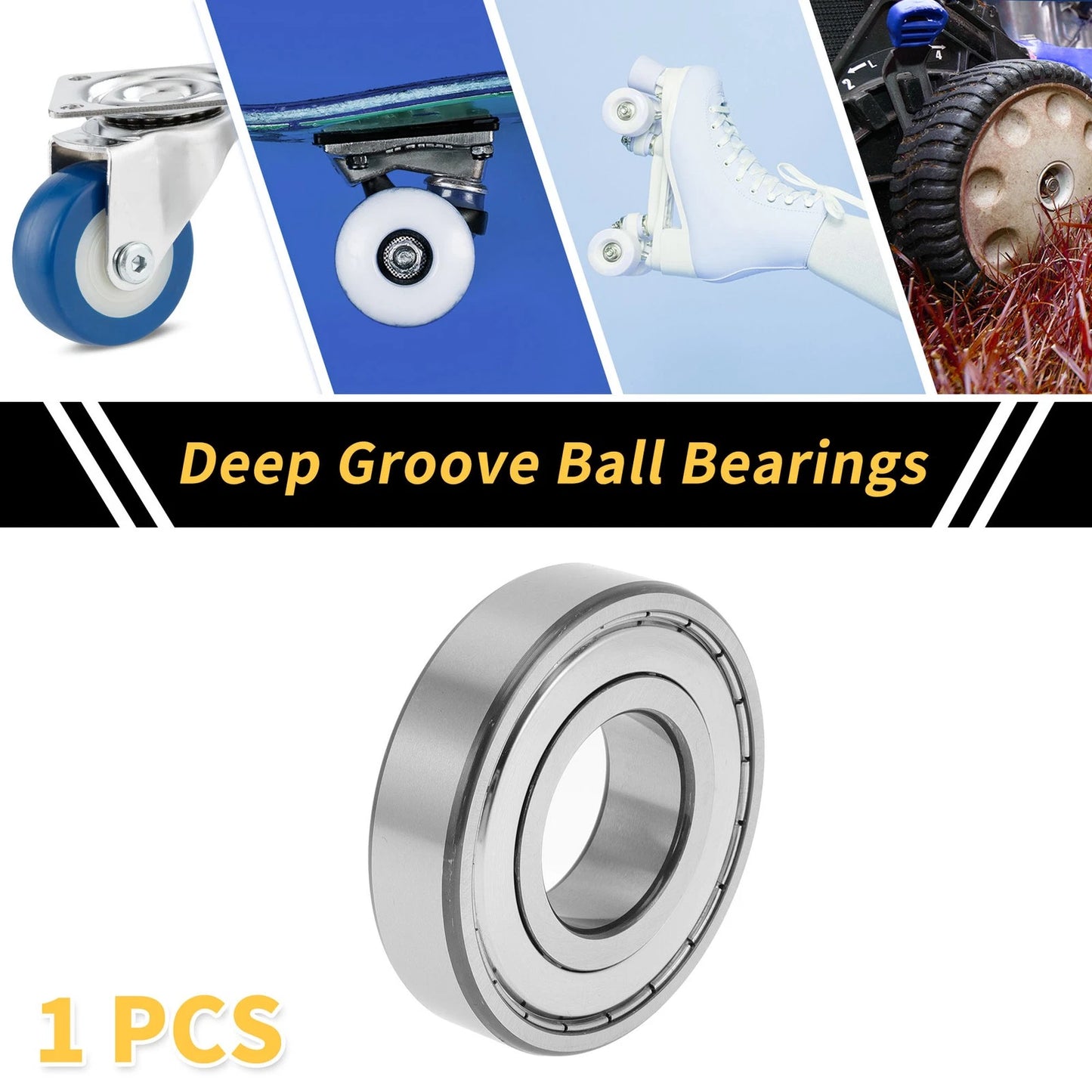 Deep Groove Ball Bearings 50x110x27mm for Scooter Skateboard