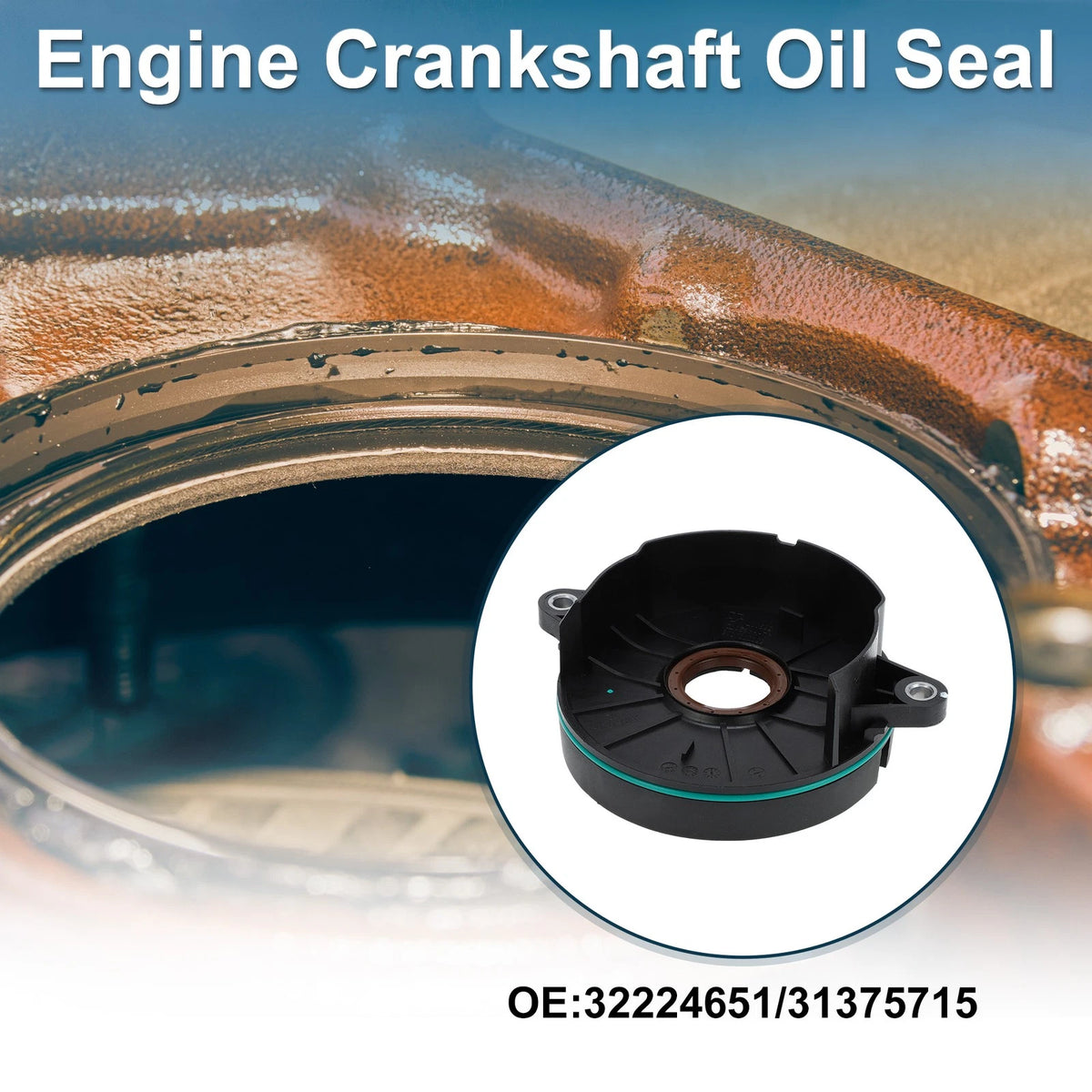 Front Crankshaft Oil Seal for Volvo S60 XC40 V60 V90 (2011-2023)