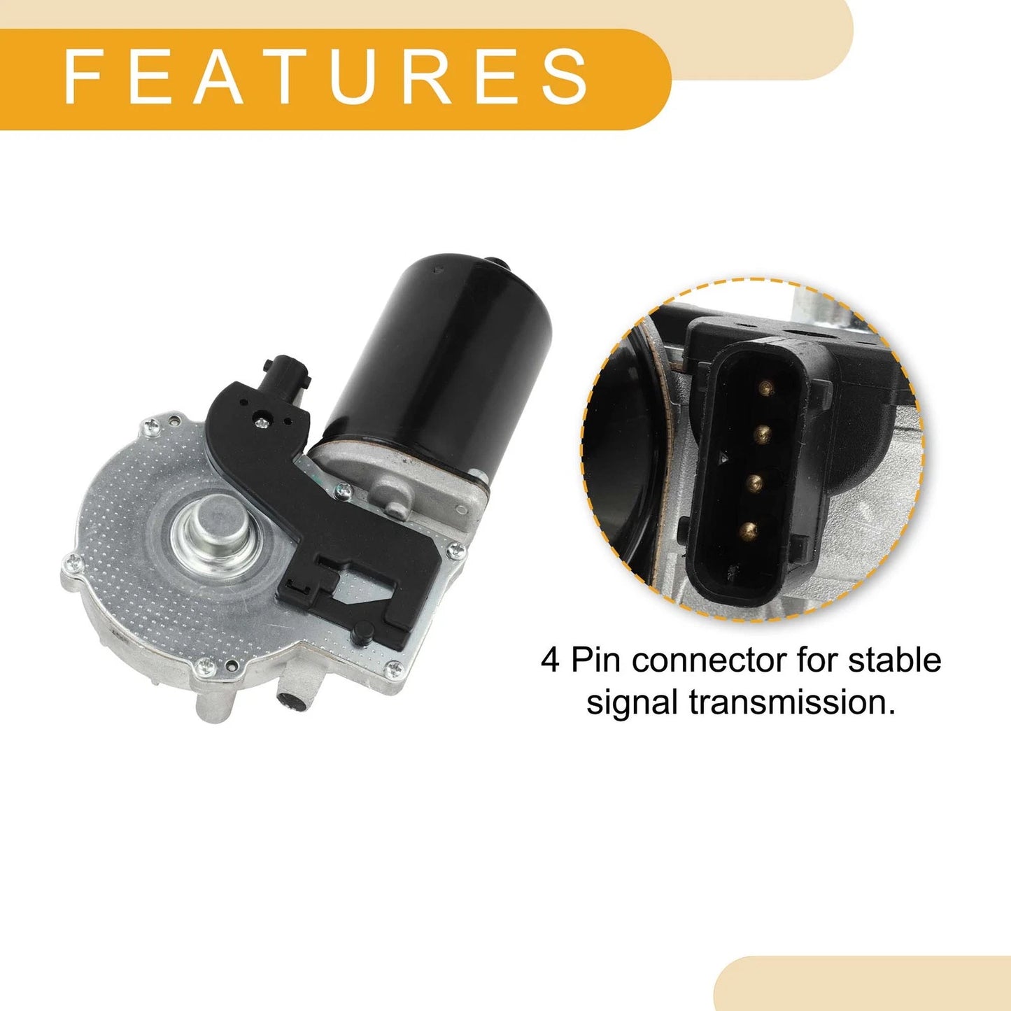 Front Windshield Wiper Motor for BMW E39 5 Series (1997-2003)