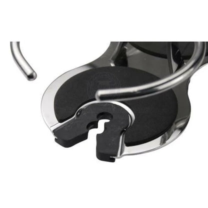 Boat Wine Glass / Drink Holder Polished Stainless Steel Surface Mount