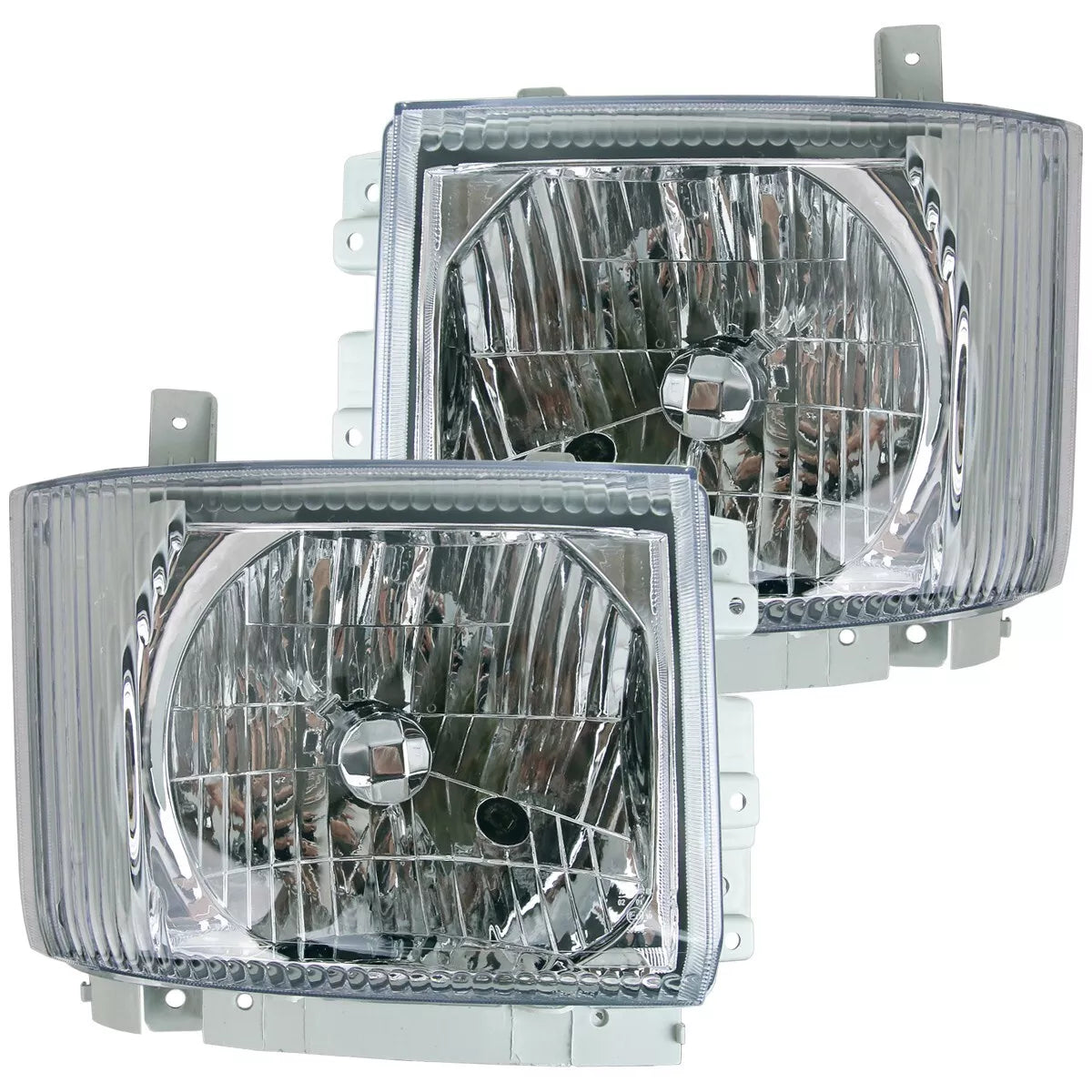 2 x Front Headlights for Isuzu Elf NPR NQR NPR-HD NLR (2008-On)