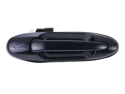 Rear Right Outer Door Handle Smooth Black for Toyota Landcruiser 100 (1998-2007)