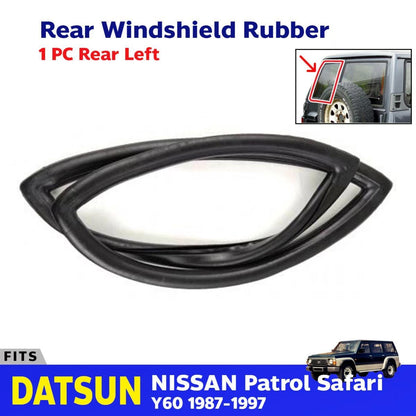 Windshield Window Rubber Seal Rear LH Fits Nissan Patrol Safari Y60 GQ 1987-97
