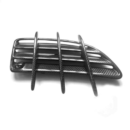 100% Carbon Fiber Bonnet Hood Replace Vent Cover for Benz SLK SLK350 SLK200 R171