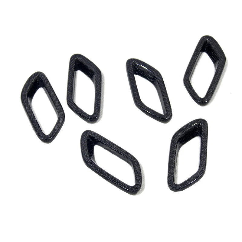 Carbon Fiber Front Fender Side Vent Cover Trim for Maserati GranTurismo GC 08-19