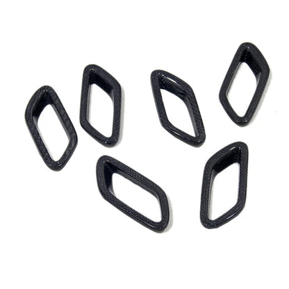 Carbon Fiber Front Fender Side Vent Cover Trim for Maserati GranTurismo GC 08-19