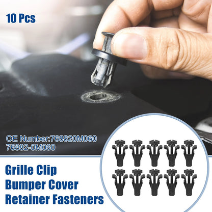 10pcs Grille Clip Bumper Cover Fasteners for Infiniti FX35 Base