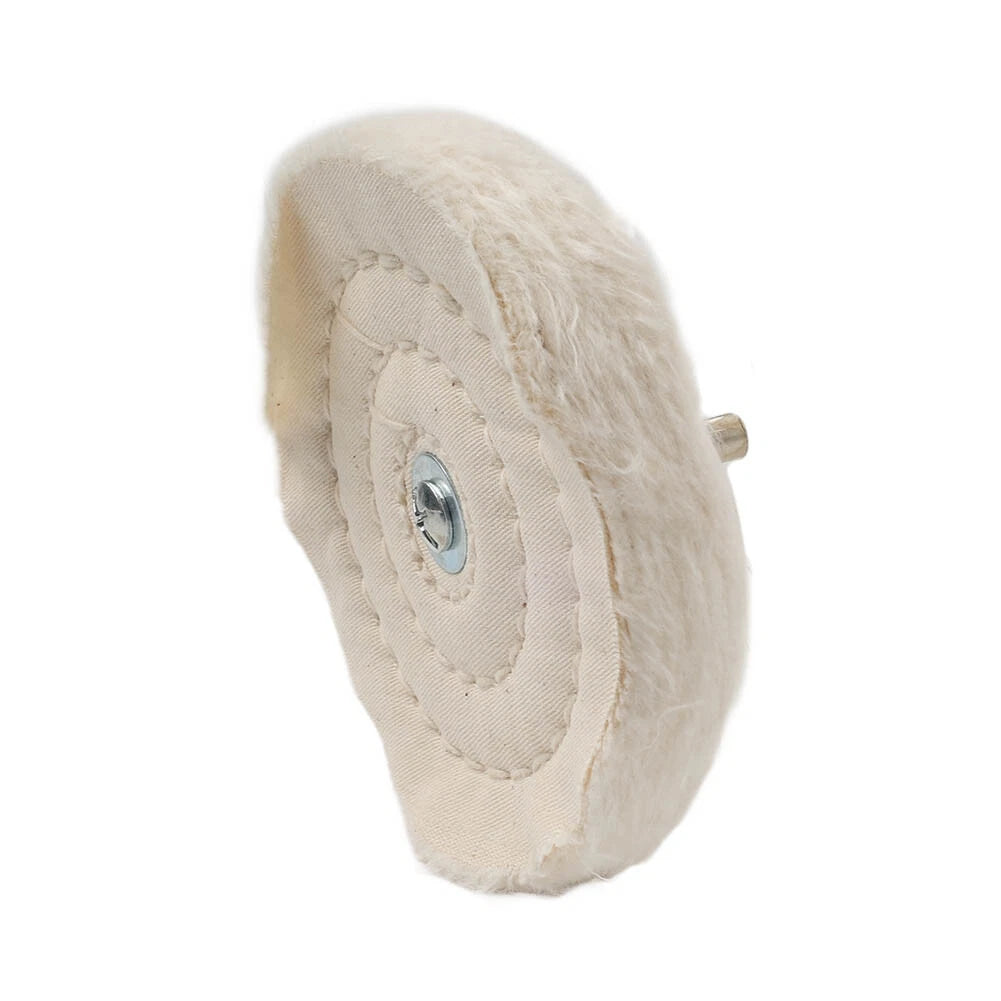 6mm Cloth Buffing Wheel Polishing Mop Pad for Rotary Tool