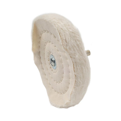 6mm Cloth Buffing Wheel Polishing Mop Pad for Rotary Tool