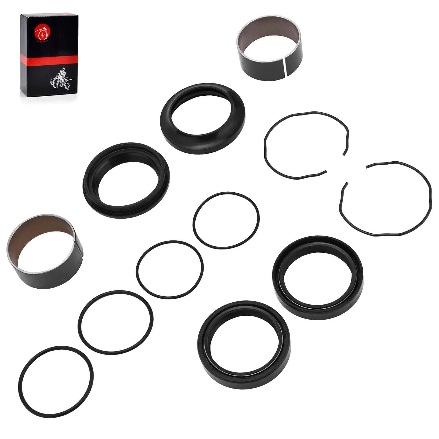 Front Fork Bushing Dust Seal Oil Seal for Suzuki GSX-R1000 (2009–2024)